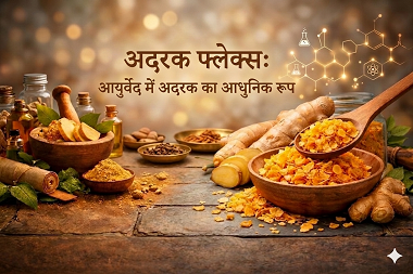 अदरक फ्लेक्स: आयुर्वेद में अदरक का आधुनिक रूप