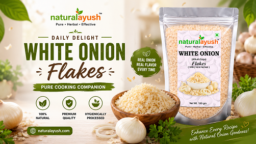 Daily Delight White Onion Flakes – Pure Cooking Companion