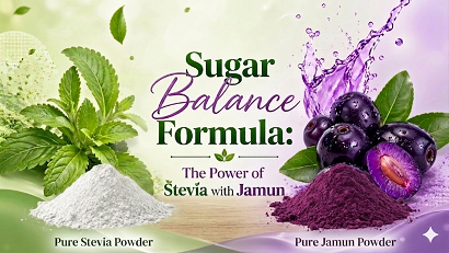 Sugar Balance Formula: The Power of Stevia with Jamun