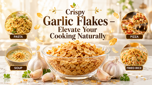 Crispy Garlic Flakes – Elevate Your Cooking Naturally