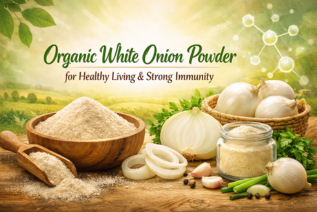 Organic White Onion Powder for Healthy Living & Strong Immunity