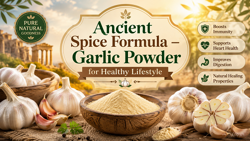 Ancient Spice Formula – Garlic Powder for Healthy Lifestyle