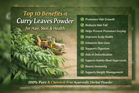 Top 10 Benefits of Curry Leaves Powder for Hair, Skin & Health