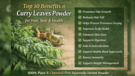 Top 10 Benefits of Curry Leaves Powder for Hair, Skin & Health