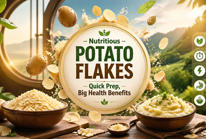 Nutritious Potato Flakes: Quick Prep, Big Health Benefits