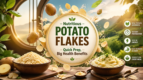 Nutritious Potato Flakes: Quick Prep, Big Health Benefits