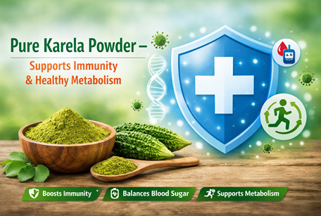 Pure Karela Powder – Supports Immunity & Healthy Metabolism