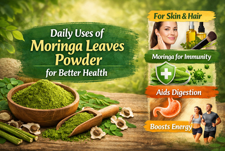 Daily Uses of Moringa Leaves Powder for Better Health