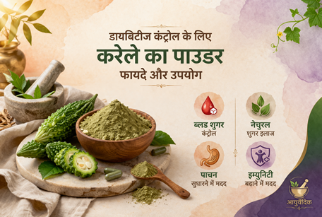 डायबिटीज कंट्रोल के लिए करेले का पाउडर: फायदे और उपयोग