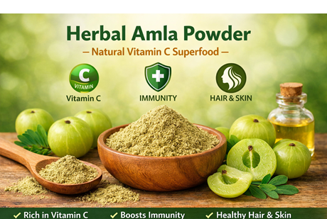 Herbal Amla Powder – Natural Vitamin C Superfood
