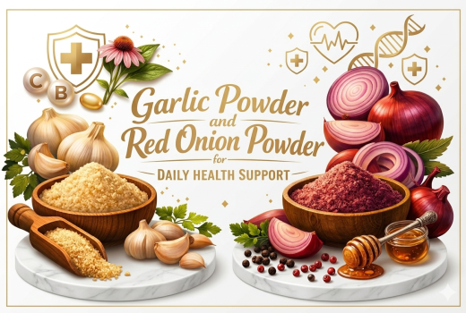 Garlic Powder and Red Onion Powder for Daily Health Support