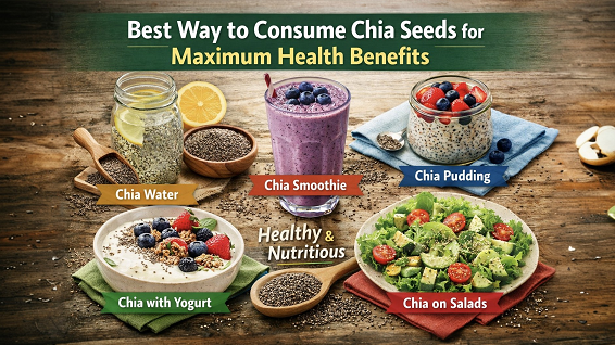 Best Way to Consume Chia Seeds for Maximum Health Benefits