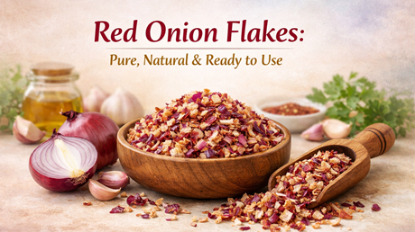 Red Onion Flakes: Pure, Natural & Ready to Use