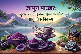 जामुन पाउडर: शुगर फ्री लाइफस्टाइल के लिए प्राकृतिक विकल्प