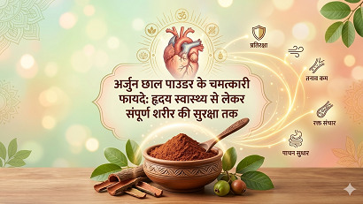 अर्जुन छाल पाउडर के चमत्कारी फायदे: हृदय स्वास्थ्य से लेकर संपूर्ण शरीर की सुरक्षा तक 