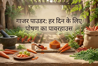 गाजर पाउडर: हर दिन के लिए पोषण का पावरहाउस