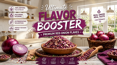 Ultimate Flavor Booster – Premium Red Onion Flakes
