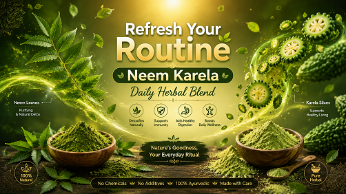 Refresh Your Routine – Neem Karela Daily Herbal Blend