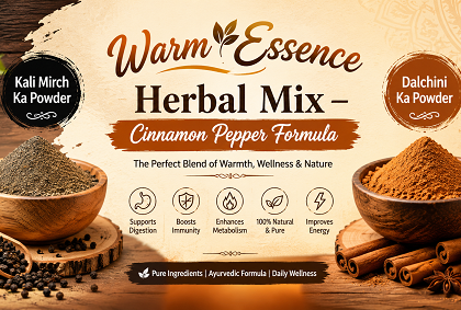 Warm Essence Herbal Mix – Cinnamon Pepper Formula