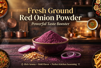 Fresh Ground Red Onion Powder – Powerful Taste Booster