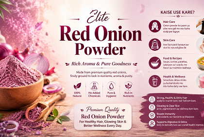 Elite Red Onion Powder – Rich Aroma & Pure Goodness