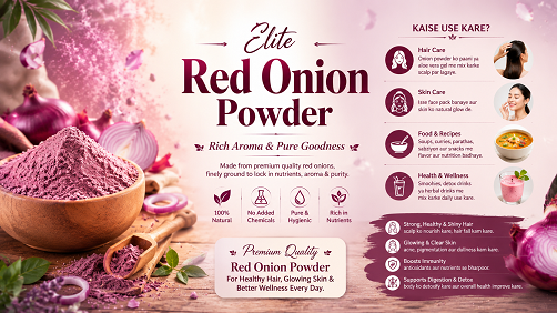 Elite Red Onion Powder – Rich Aroma & Pure Goodness