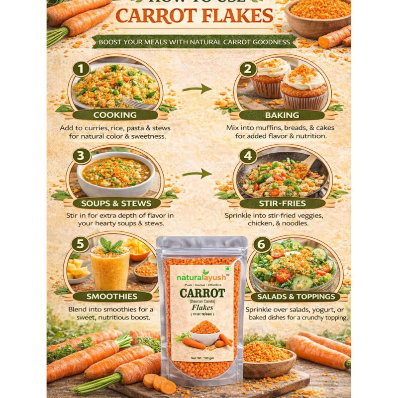 Carrot Flakes