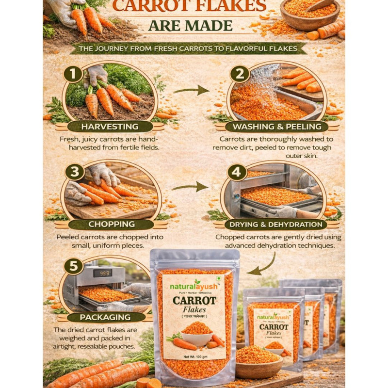 Carrot Flakes