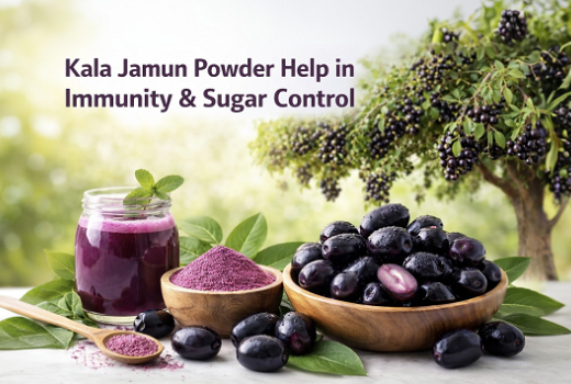 Natural Kala Jamun Powder | Immunity & Sugar Control Support