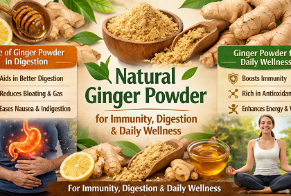 Natural Ginger Powder for Immunity, Digestion & Daily Wellness