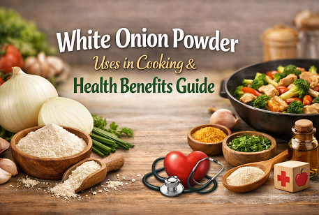 White Onion Powder Uses in Cooking & Health Benefits Guide