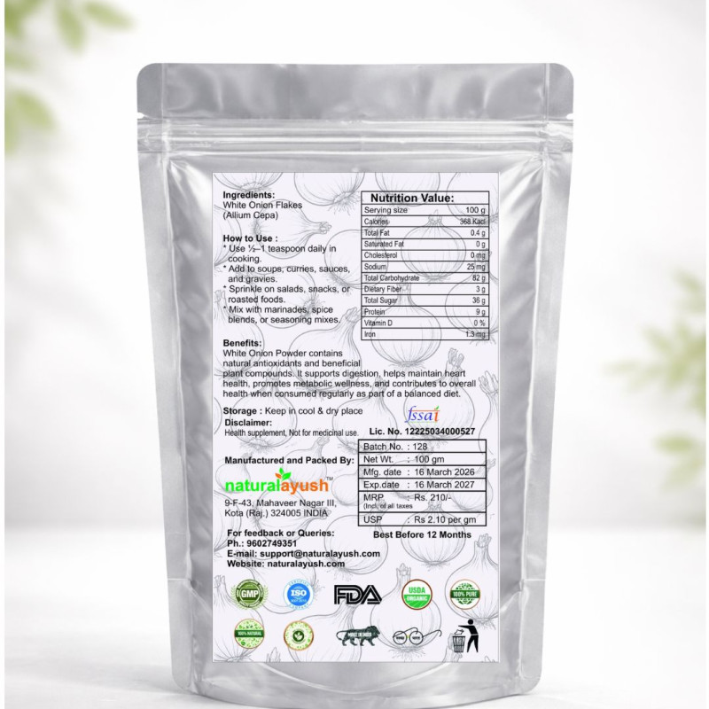 White Onion Flakes