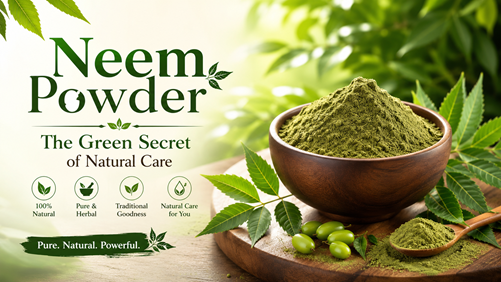 Neem Powder – The Green Secret of Natural Care