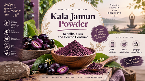 Kala Jamun Powder: Benefits, Uses and How to Consume It