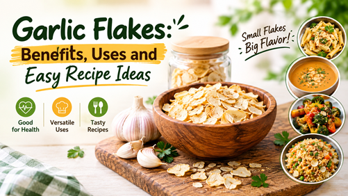 Garlic Flakes: Benefits, Uses and Easy Recipe Ideas