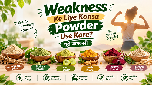 Weakness Ke Liye Konsa Powder Use Kare? पूरी जानकारी