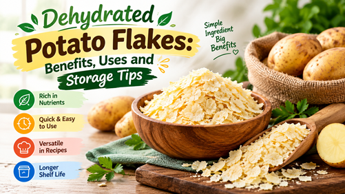 Dehydrated Potato Flakes: Benefits, Uses and Storage Tips