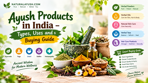 Ayush Products in India – Types, Uses and Buying Guide