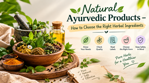 Natural Ayurvedic Products – How to Choose the Right Herbal Ingredients