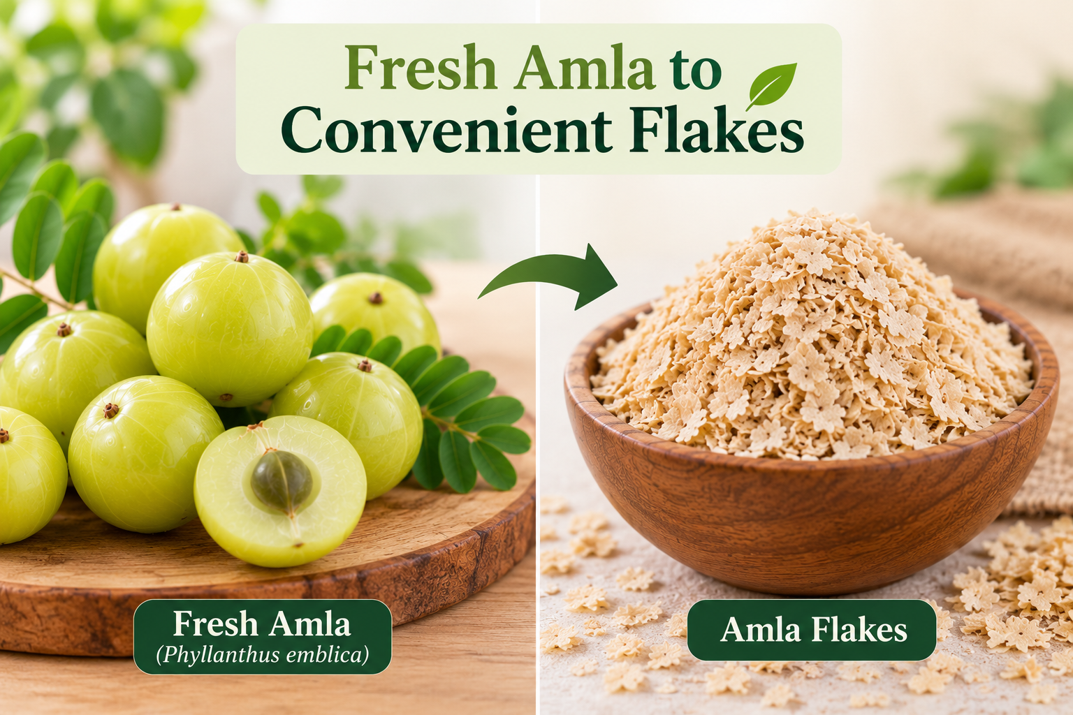 Amla Flakes (Phyllanthus emblica) photo 1