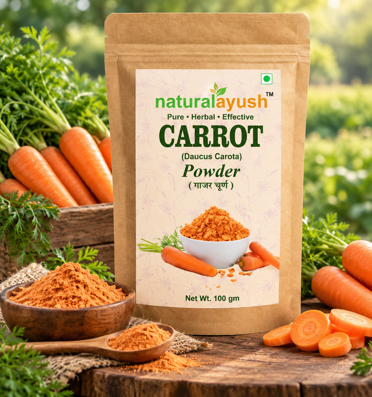 Carrot Powder (Daucus carota)