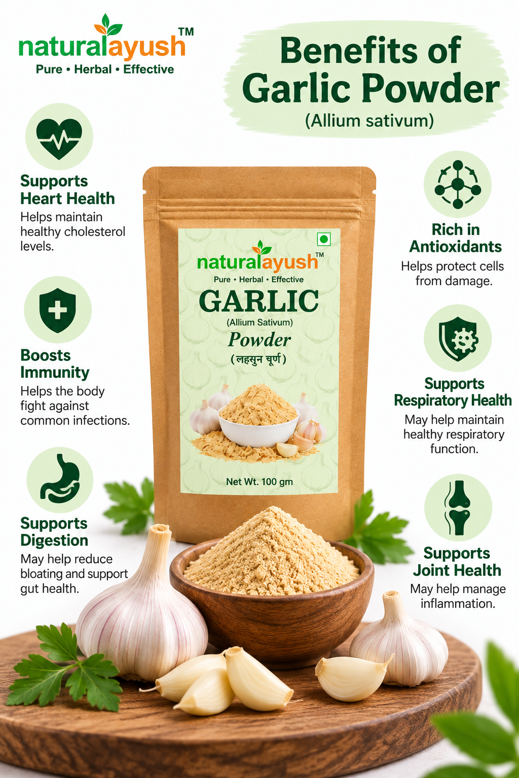 Garlic Powder (Allium sativum) thumbnail 3