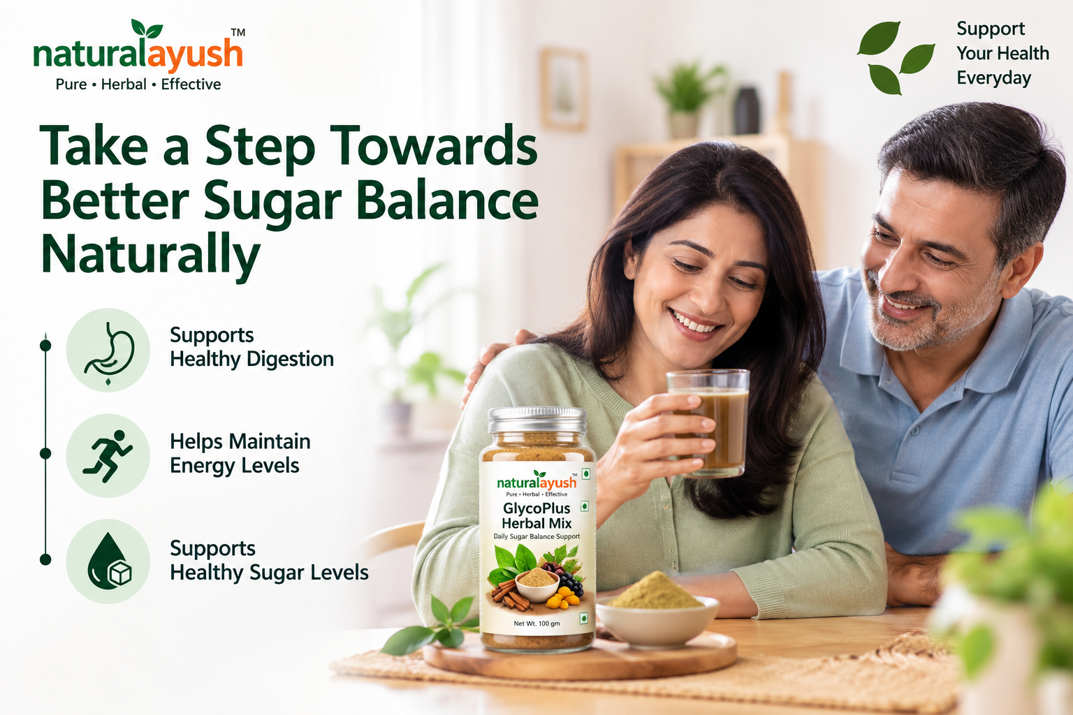 GlycoPlus Herbal Mix Powder photo 3