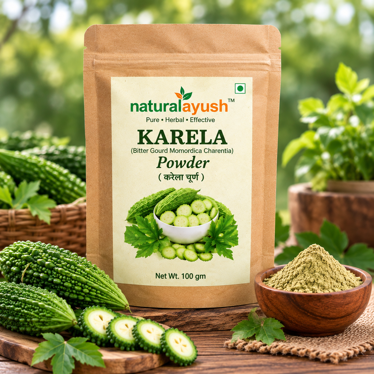 Karela (Momordica charantia) Powder