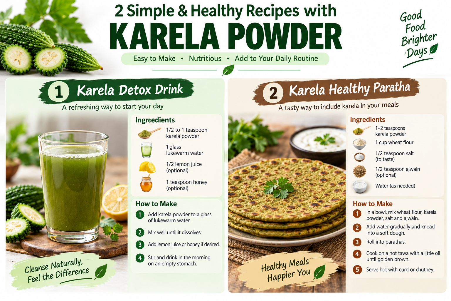 Karela (Momordica charantia) Powder photo 1