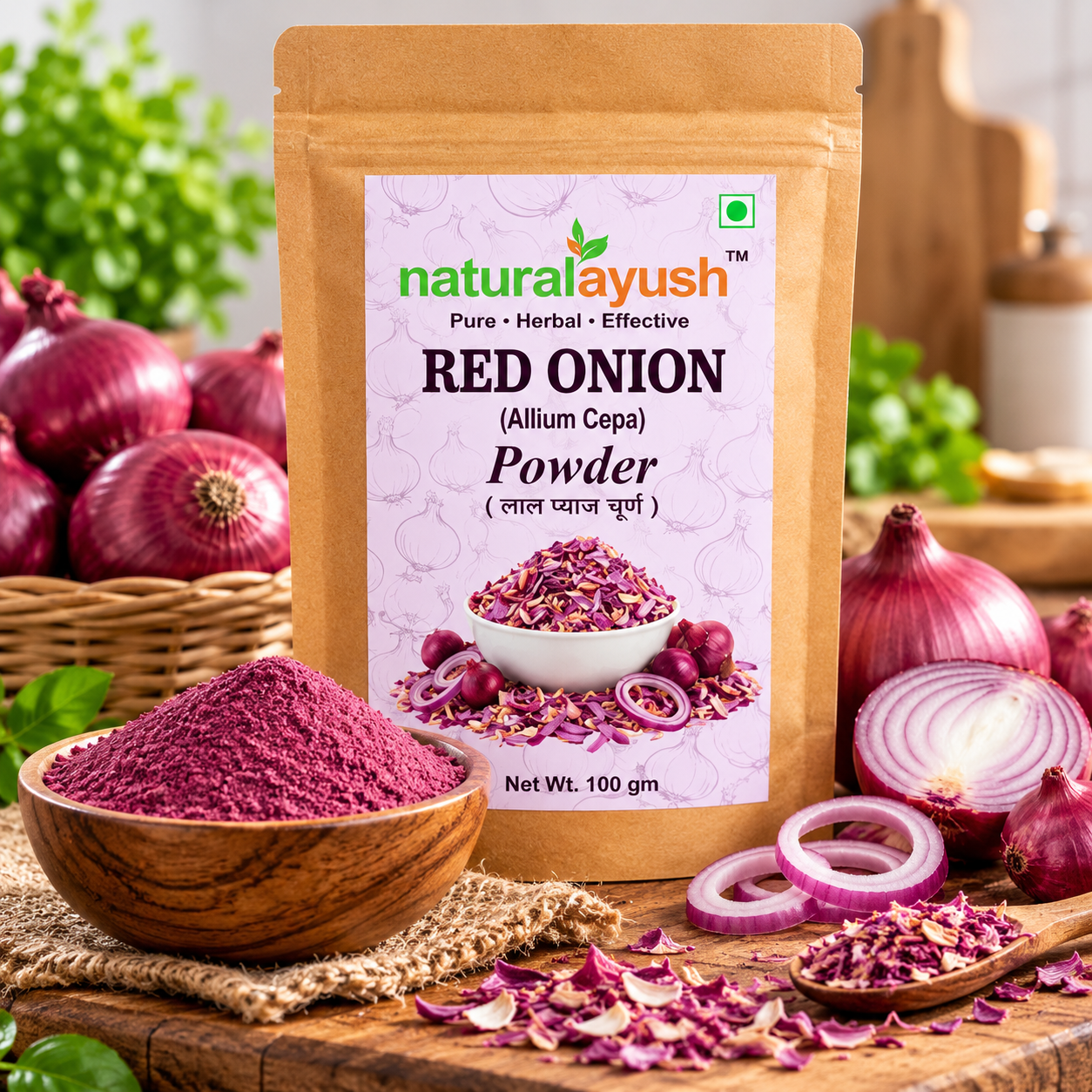 Red Onion Powder (Allium cepa)