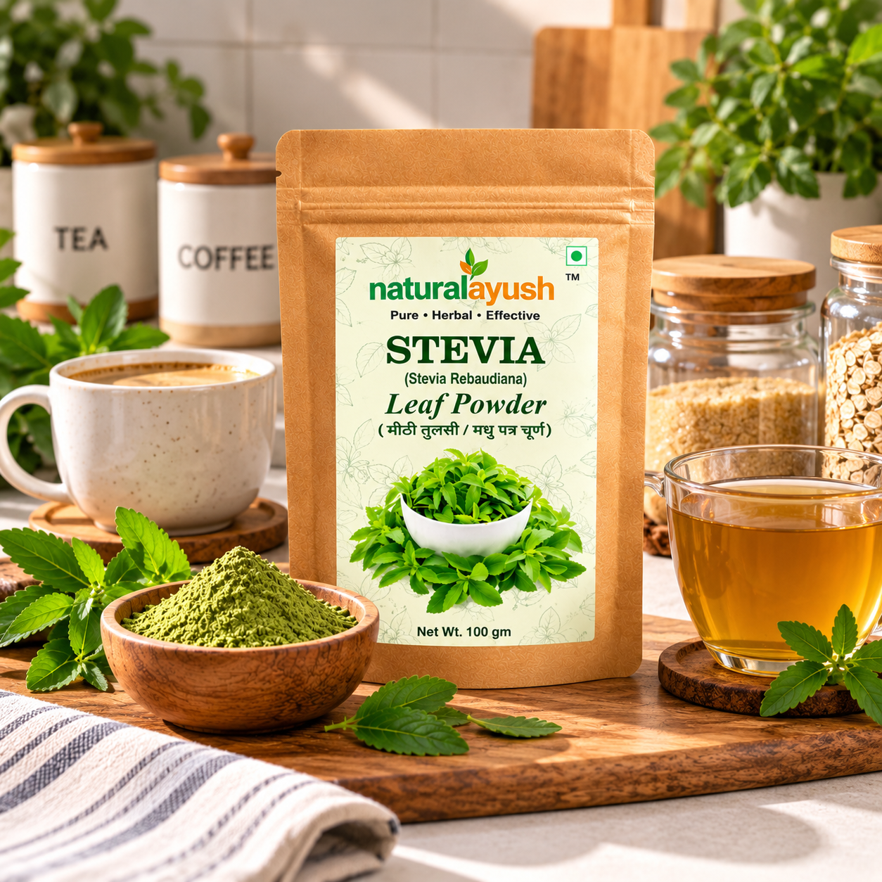 Stevia Powder (Stevia rebaudiana) thumbnail 2