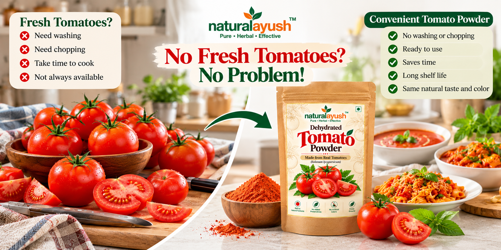Tomato Powder (Solanum lycopersicum) photo 3