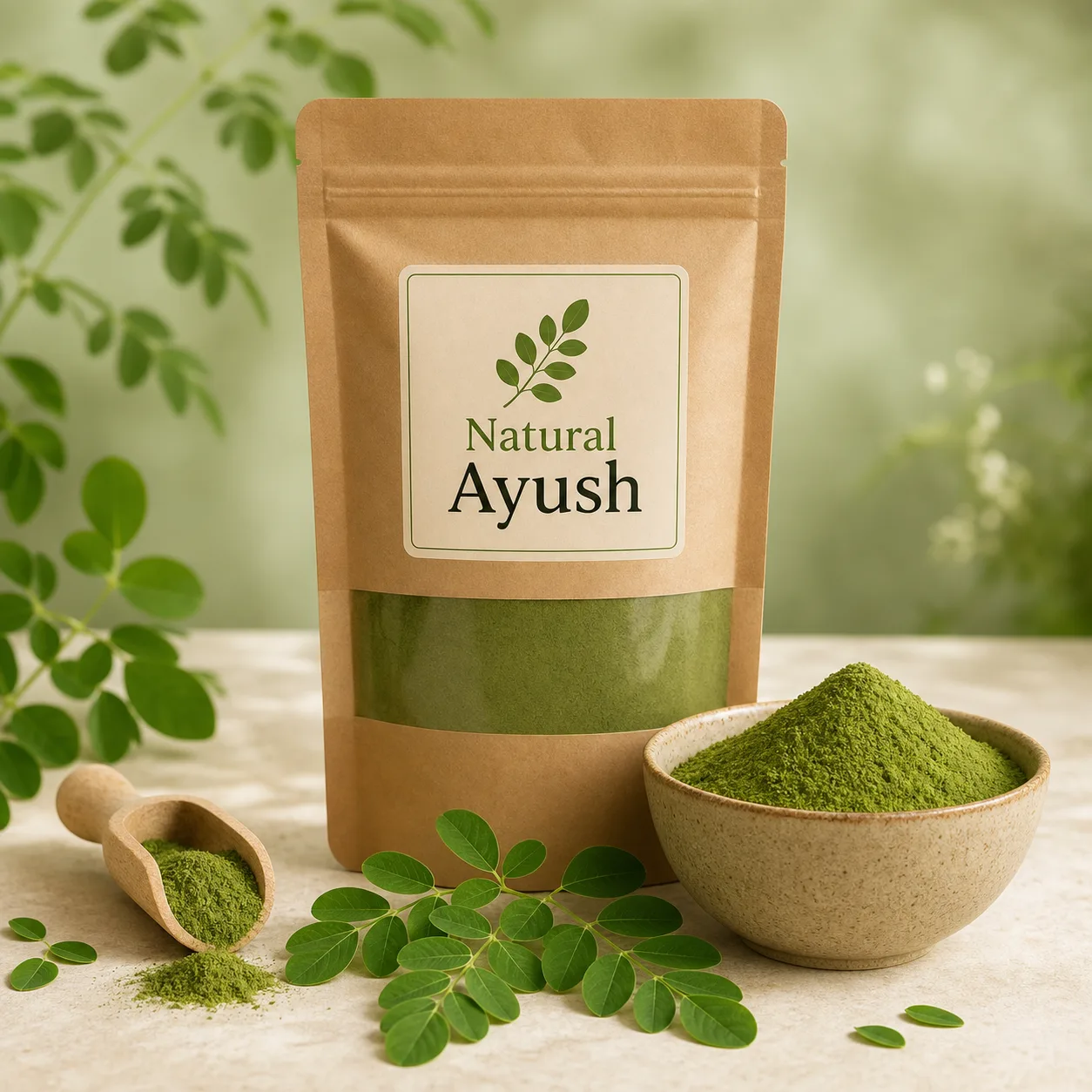 Natural Ayush Moringa Powder