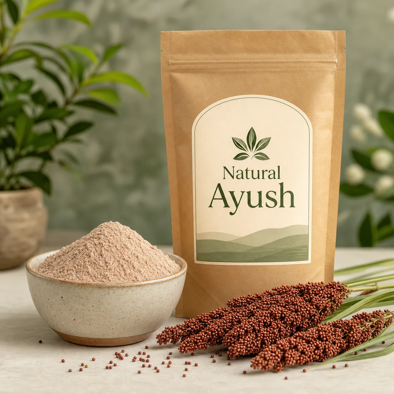 Natural Ayush Ragi Flour